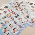 🧸モニターをさせて頂き、みんなのシールってアプリでシールを作ったよー🙌🏻♡アプリから注文して1日で届いた。めっちゃ早い、すごい👏🏻👏🏻今回は3cmくらいの小さめ&hellip;のInstagram画像