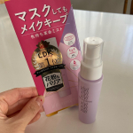 マスクしてもメイクキープ色持ち革命ミスト🌟汗や皮脂によるメイク崩れ、特に私はマスクに化粧がつくのが嫌で気になっていました。粒子が細かく肌に密着し、お肌に潤いが出て、スプレーの匂いも&hellip;のInstagram画像