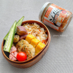 ・★今日のお弁当★・きんぴらごぼうご飯..今日のお弁当はテーブルランド様 （ @tableland_official ）の新商品「きんぴらごぼうご飯の素」を使って混ぜごはん&hellip;のInstagram画像