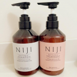 -ＮＩＪＩ＜ニジ＞ リズミック シャンプーリズミック トリートメント約２週間ほど、継続して使ってみました！髪にハリ、ツヤが出てきた気がします🌸また、髪を結んでで&hellip;のInstagram画像