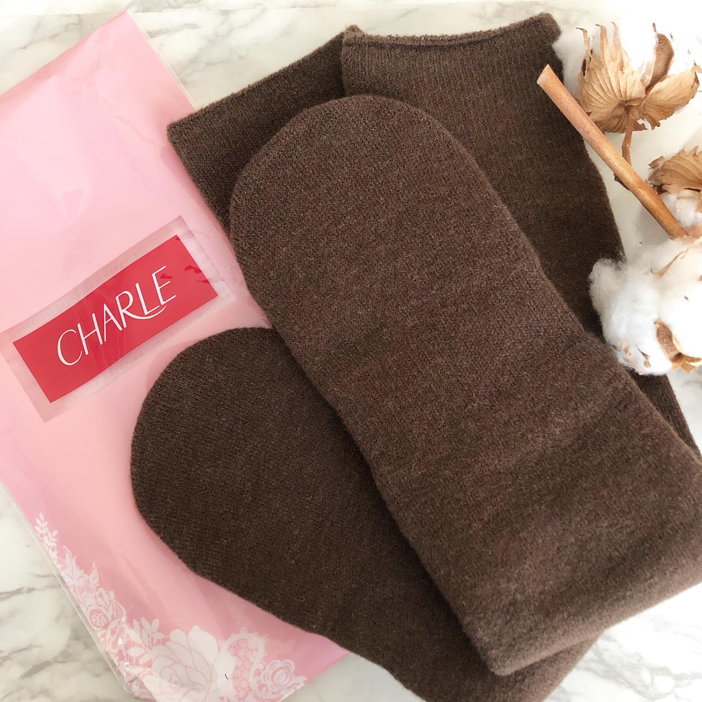 口コミ投稿：【シャルレの 起毛あったかソックス（室内用）】をお試ししました✨内側が特殊円筒起…