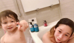 I have smooth hair💇&zwj;♀️It was a wonderful bath time🌟🌟I was healed by the scent(o^^o)@mon.chou.c&hellip;のInstagram画像