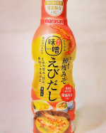 【だし香る鮮度みそえびだし410g 】とてもオススメの商品！！✨えびの旨味たっぷり出汁がとにかく美味しい✨片手で簡単に使えて味噌もさっと溶ける✨常温保存可能✨丁度よいえびの主張で具材と喧嘩せず&hellip;のInstagram画像