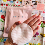 🎀🧸♡ ピーリングパッド ポアノ（poreno）♡「ヒアルロン酸」「スクワラン」「セラミド」「フラーレン」などを含む、美容成分配合の美容液がたっぷりとしみ込んだピーリングパッド🌱洗顔の代わ&hellip;のInstagram画像