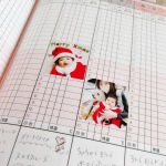 🧸モニターで作らせて頂いたシールを育児日記に貼ったよー🤍授乳🤱🏻とか💩の時間は記録せず&larr;下の日記のとこだけ書いてる🤭出産までは全部書く予定だったけど最初の方はアプリに記&hellip;のInstagram画像