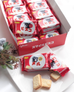 ୨୧┈┈┈┈┈┈┈┈┈┈┈┈୨୧好きな写真でオリジナルのビスコが作れるスマイルビスコ&uml;̮♡実家で飼ってるダックスのメルちゃんでオリジナルビスコを作ってみました&nbsp;𓌉◯𓇋&hellip;のInstagram画像