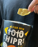 トトチップる　ソルテッドエッグ味　ロカボ＆コラーゲン、美味しく食べて美しく。罪悪感なく楽しめる オトナのご褒美チップスです。 世界のフードロスを救う！白身魚の皮で作ったフィッシュスキンチッ&hellip;のInstagram画像