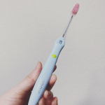 🪥アイオニック　歯ブラシ🪥1ヶ月使ってみました！ビフォーアフターだとあまり変わっていないみたいですね💦奥歯までしっかり磨けて、磨き残しがない感じがします。30代で歯の健康も気を遣っていかな&hellip;のInstagram画像