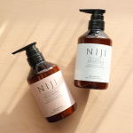 ✎𓂃𓈒⁡⁡NIJI RHYTHMIC シャンプー＆トリートメント〜サロンクオリティを自宅で〜⁡補修効果を発揮、髪に大切な水分と栄養分をしっかりキープし最高の健康髪へと導いてくれます👩🏻&hellip;のInstagram画像
