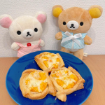 #ぬこ グラタンパイ焼いてみたよ☻#リラックマ #rilakkuma #리락쿠마#コリラックマ #korilakkuma #코리락쿠마#ぬいぐるみ #ぬい撮り #キッチンリラ#stuf&hellip;のInstagram画像