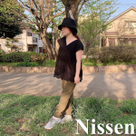 ・★&middot;.&middot;&acute;&macr;`&middot;.&middot;★ 𝔽𝕒𝕤𝕙𝕚𝕠𝕟 ★&middot;.&middot;`&macr;&acute;&middot;.&middot;★・真夏のような暑さだった今日は子供たちと公園へ☀️・外で思いっきり遊びたい反面、花粉が気になるので、ニッセンさんの『&hellip;のInstagram画像