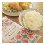 .❀❀❀❀❀❀❀勤務先でも人の入れ替わりの季節でプチギフト贈ったり贈られたり🎁..今回モニターさせて頂いたプチギフト和柄のパッケージが可愛いこちらの中身は🍚お米です🍚..兵庫県丹&hellip;のInstagram画像