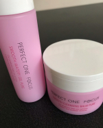 @perfectone_focus パーフェクトワンフォーカススムースウォータリージェル　ピュアスムースクレンジングバーム　ピュアクレンジングはなめらかで伸ばしやすくメイク馴染みめっち&hellip;のInstagram画像