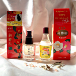 ♡明治から愛され続けるロングセラーブランド【本島椿】（ホントウツバキ）伊豆利島のヤブツバキ完熟種子使用の100％天然椿油です✨椿油ってベタつくのかな？と思っていたのですが、軽くて、&hellip;のInstagram画像