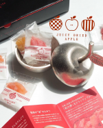 ୨୧┈┈┈┈┈┈┈┈┈┈┈┈୨୧ドライフルーツって食べだしたら止まらないですよね🍎最近はおやつに鮮やかな発色のドライアップルを食べてます&nbsp;𓌉◯𓇋青森県産のりんご（紅玉・&hellip;のInstagram画像