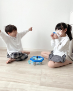 _____朝からペンギンをすくえ！！🐧✨で爆笑⁡⁡最近ハマっている⁡トイザらス プレイポップ ペンギンをすくえ！ アイスブレーカー🐧✨⁡⁡『ママ準備するから遊んで待って&hellip;のInstagram画像
