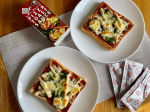 2022.4.19(火)《朝食はピザトースト》とある休日の朝〜早起きが非常に苦手な私です🤣朝は簡単に済ませたい♪パパも手軽に作れちゃう♪子供も楽しくお手伝い♪正田醤油 様のタバ&hellip;のInstagram画像