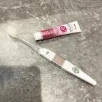 アイオニックビューティジェルキスユー極細コンパクト本体ふつうお試ししました✨イオン歯ブラシ初めて使いましたが、使い終わった後歯がとてもツルツルに😳✨毛先は柔らかく力を入れな&hellip;のInstagram画像