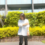 【着やすくて動きやすくて二重マル◎😍】年少娘のお弁当が始まってからバタバタした朝を過ごしています🤣💦一日保育始まったけど、あれこれやりたいことがたくさんあるからかゆっくり出来ないな〜（&hellip;のInstagram画像