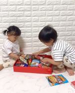 gift 𓍯江崎グリコさんより届いたギフトNo.1ボックスˎˊ˗  【セレクション・ザ・ギフト】♡段ボールを開けてびっくり‼︎グリコのキャラクターの大きなBOXの中にぎっしり26品の商品が&hellip;のInstagram画像