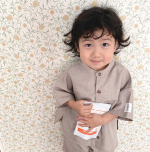 𓂃𓂃♡..セットアップ可愛い♡襟付きも可愛いけど、バンドカラーもちょっとキチッと感あって大人っぽくて可愛い ⸝⸝...ただ、いつもだけど独自のポーズなん&hellip;のInstagram画像