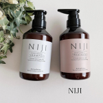 NIJI シャンプー・トリートメント✨..NFG*配合で傷んだキューティクルを補修し、使い続けるほどにうるツヤ髪を実現するシャンプー・ヘアトリートメント❣️*ナノファイバージェル(&hellip;のInstagram画像
