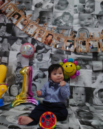 ⋆͛🦖⋆͛#1歳誕生日 #初めての誕生日 #初節句 #5月5日生まれ #ばあばと一緒 #生まれてきてくれてありがとう #ママにしてくれてありがとう #沢山の笑顔をありが&hellip;のInstagram画像