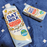 オーツミルククラフトをいただきました😋⁡⁡オーツ麦を穀物さらさら製法で⁡⁡優しい甘みとのど越し、柔らかな味わいにしたオーツミルクだそうです！⁡⁡香料、油不使用のシンプルな原材料でできている&hellip;のInstagram画像