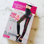 ✨スリムウォーク　美脚＆美尻レギンス✨MLサイズを着用しました。立ち仕事後の浮腫んだ足でも、収縮性があるので履きやすいです。心地よい着圧感で、薄めだけどしっかりした生地で引き締まって、はいた&hellip;のInstagram画像