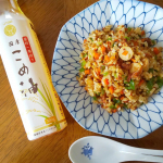 Stir-fried rice, May 2022Lunch on the weekend. Fried w/ rice oil & seasoned w/ garlic-flavored s&hellip;のInstagram画像