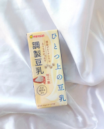 ...お友達に豆乳でお鍋、素麺がおいしいよって教えてもらって豆乳にハマっています🙋&zwj;♀️♡マルサンから新商品！ひとつ上の豆乳 調製豆乳和三盆仕立てお試しさせていただきました🥛💓&hellip;のInstagram画像