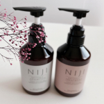 NIJI シャンプー・トリートメント✨..NFG*配合で傷んだキューティクルを補修し、使い続けるほどにうるツヤ髪を実現するシャンプー・ヘアトリートメント❣️*ナノファイバージェル(&hellip;のInstagram画像