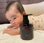 この前から使ってみてるベルタのベビーソープ良い！🧴🧼2枚目は昨日のお風呂前なんやけどお肌がつるつるもちもちきもちぃい🍡あごあたりとかにあったプツプツもなくなってる！肌トラブルな&hellip;のInstagram画像