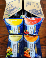 #冷製スープ#国産野菜を味わう ...#野菜をMOTTO #野菜をもっと #ベジMOTTOスープ #モンマルシェ #スープ #monipla #monmar&hellip;のInstagram画像