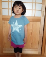 。シンプルなデザインでとっても可愛い😊綿100％なのも嬉しい💕。商品番号：VOG0121B0035。綿100％プリントチュニックTシャツ。。#ニッセン #n&hellip;のInstagram画像