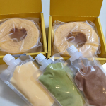 八天堂のバームクーヘンを頂きました。解凍していただくと、程よい甘みで美味しい。最後まで飽きずに頂けます。途中で、とろけるくりーむをつけて食べると、より美味しい。特に抹茶クリーム&hellip;のInstagram画像