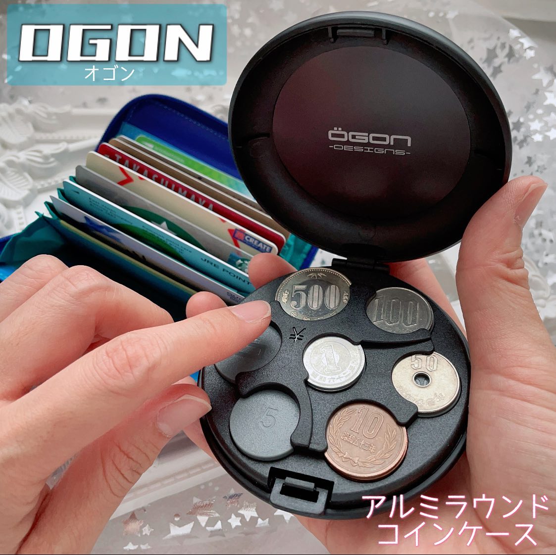 OGON/オゴン】アルミ ラウンドコインケース（beautyxcuteさん）💰 普段