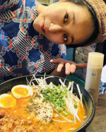 The outside temperature in Kanagawa prefecture yesterday was 37 degrees Celsius🌞🌞🌞I ate spicy rame&hellip;のInstagram画像