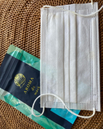 アロマdeマスク(アロマデマスク)香りはミントでとにかくさわやか。香りはもちろん、私はこの色目も大好き。どれも好き😍色だけで気分も涼しくなったりリセットされたりするから不思議で&hellip;のInstagram画像