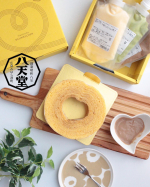 ✎︎＿＿＿＿＿＿＿＿＿＿＿＿今日のおやつは𓌉◯𓇋くりーむパンで有名な @hattendo_official さんのバームクーヘン✨ふんわり優しいカスタード味が美味しいのはもちろ&hellip;のInstagram画像