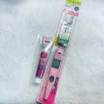 「アイオニックビューティジェル＆キスユー極細コンパクト本体ふつう1本」・イオン歯ブラシKISS YOUコンパクト前傾先細ヘッドで歯と歯茎の間、歯周ポケットに届きやすく、歯周病予防に効果的な&hellip;のInstagram画像