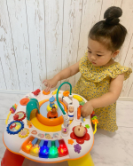 ..トイザらス・ベビーザらスのプライベートブランド　@toysrus_jp @babiesrus_jp 『Top Tots（トップトッツ)』のライト&サウンドテーブル✨これ1つで11種類&hellip;のInstagram画像