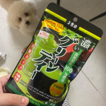 .玉露園のグリーンティーすっごく美味しい　！🍵お抹茶みたいな感じかと思ったんだけど、ほんと飲みやすいからアイスグリーンティーにして飲んでる🫰🏻✨うんまっっつアイ&hellip;のInstagram画像