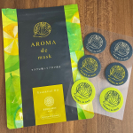最近使って良かったもの𓇼AROMA de maskずっと前から欲しいなって思っててご縁がありget𓇼マスクの外側に貼るんだけどほんのり香ってきてマスク生活楽しめるし、&hellip;のInstagram画像