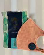 #ウェルベスト 様の  #アロマdeマスク お試ししました今回はこの暑い夏にぴったり✨ #ペパーミントブレンド  です 😷娘は #さくらの香り と #ベルガモットの香りを使用しています🎶&hellip;のInstagram画像