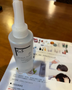 モニター当選❣️また育毛トニック😅もう一ヶ月くらい使用、結構清涼感あるし、粘度高いので、顔に垂れたりしなくて良い❗️まだ半分くらい残ってるので、頑張ってマッサージ😆なお増えてはいない模&hellip;のInstagram画像