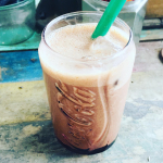 バナナの皮でココアバナナヨーグルトスムージー作った〜ほんのり甘みが出ておいし〜ハイゲンキサプリも足して酵素はバッチリ！#玄米酵素 #ハイゲンキ #ビフィズス菌 #菌活 #発酵食品 #m&hellip;のInstagram画像