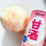 🌸甘酒🌸⁡飲む点滴♪甘酒で夏バテ防止💛⁡4杯分ぐらい♪⁡💟桃🍑🍑🍑3個と甘酒を使ってスムージー🥛✨⁡💟テーブルランドの甘酒1本⁡💟氷🧊⁡💟プレーンヨーグルト⁡🌱🌱🌱🌱&hellip;のInstagram画像
