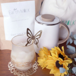 大好きなオーツミルクを手作りで✨@earth.milk.cafe さんのオーツミルク手作りキットをお試しさせていただきました❤オリジナルケトルでお湯を沸かし、パウダーを混ぜてしばらくお&hellip;のInstagram画像