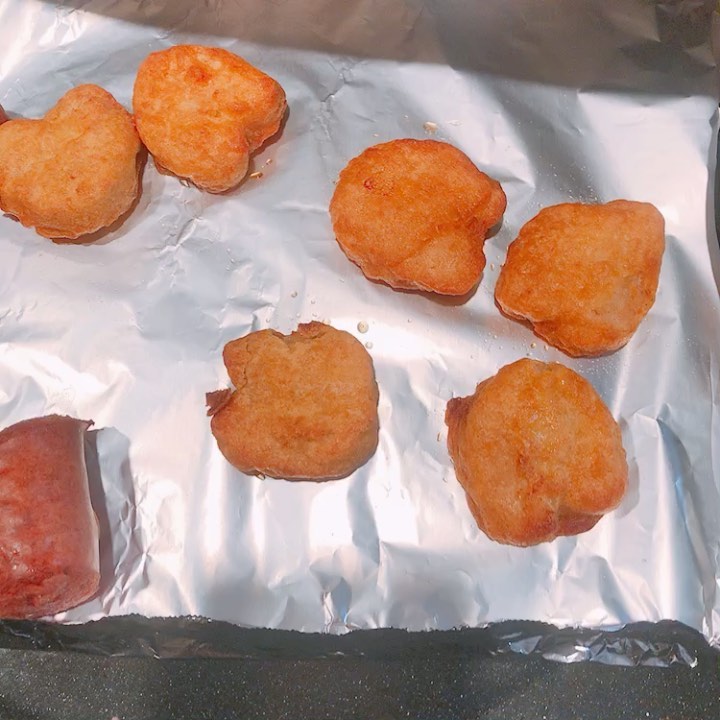 口コミ投稿：くっつかないアルミホイル‼︎ホントに全然くっつかない！普通のアルミホイルだとチキ…